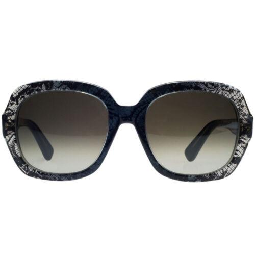 Valentino Women`s V678S Faded Lace Effect Sunglasses 55mm Color Options Grey Faded