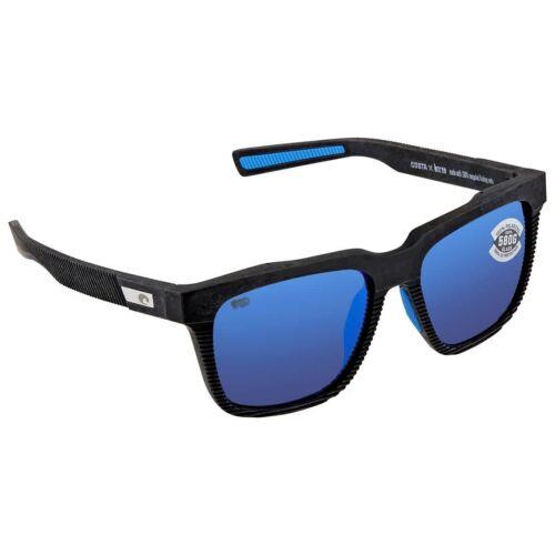 Costa Del Mar UC1 00B Obmglp Reefton Sunglasses Grey Frame Blue Lens - Blue, Frame: Gray, Lens: Blue