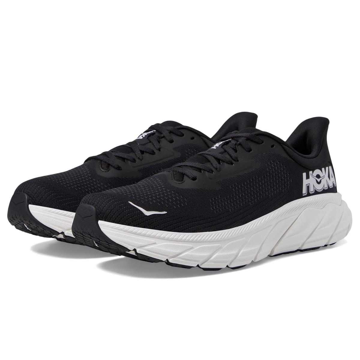 Man`s Sneakers Athletic Shoes Hoka Arahi 7 Black/White