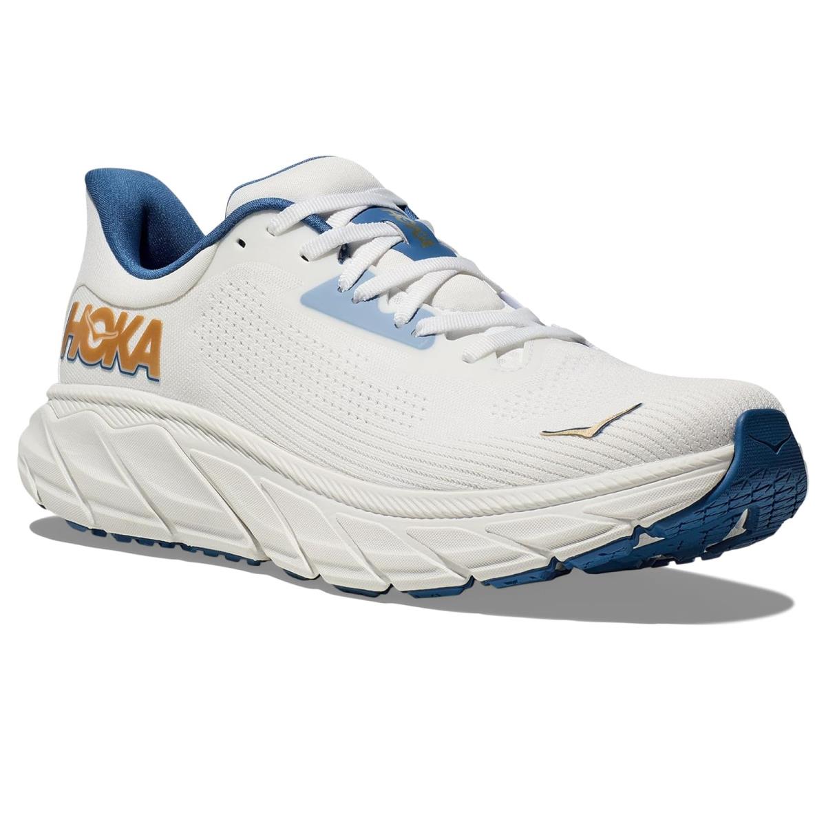 Man`s Sneakers Athletic Shoes Hoka Arahi 7 Frost/Gold