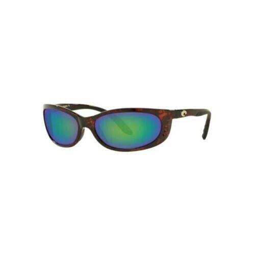 Costa Del Mar Fathom Tortoise Frame W/ Green Mirror 580g Lens FA10OGMGLP