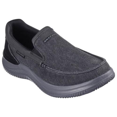 Skechers Men`s Relaxed Fit Memory Foam Loafers Shoes in 3 Colors Black