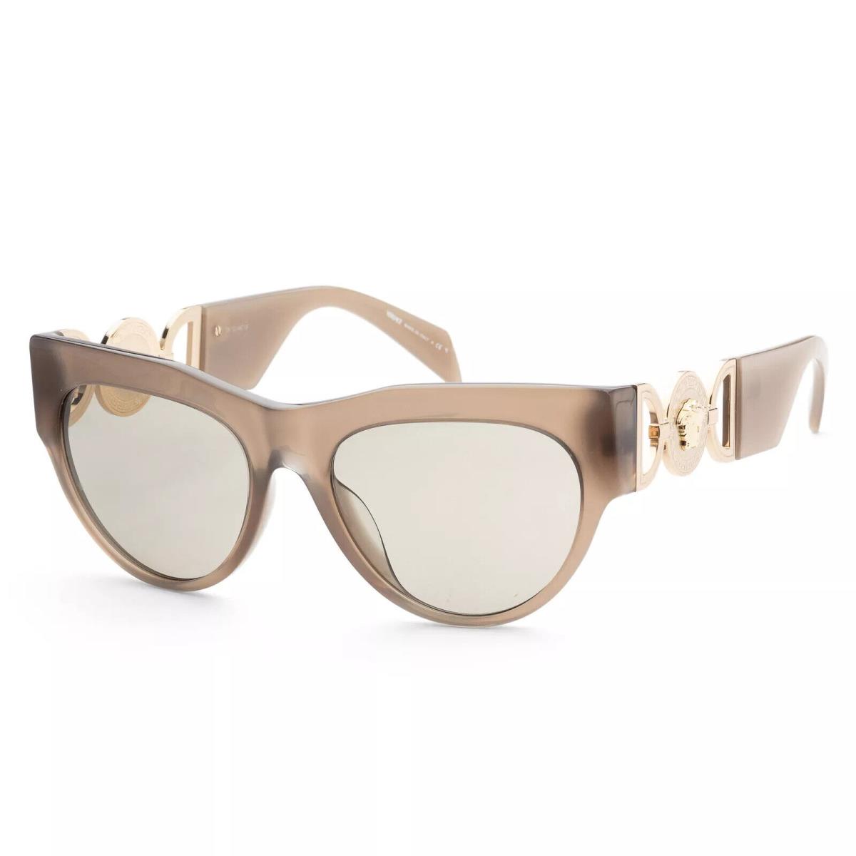Versace Sunglasses VE4440U 54073 56mm Opal Brown / Light Brown Lens