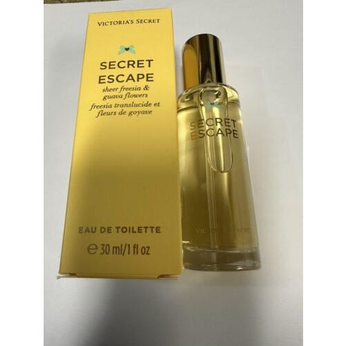 Victoria s Secret Secret Escape Perfume 1 Ounce Eau De Toilette Extremely Rare