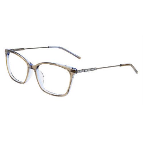 Dkny DK7006 Eyeglasses Women Khaki Square 53mm