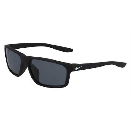 Nike Chronicle FJ2216 Sunglasses Matte Black/white Dark Gray 59mm