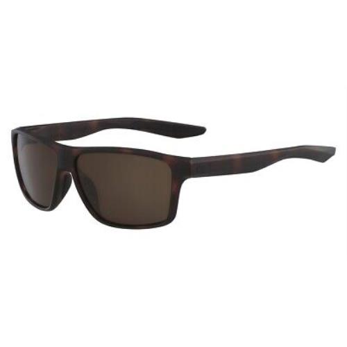 Nike Premier EV1071 Sunglasses Matte Tortoise Dark Brown 60
