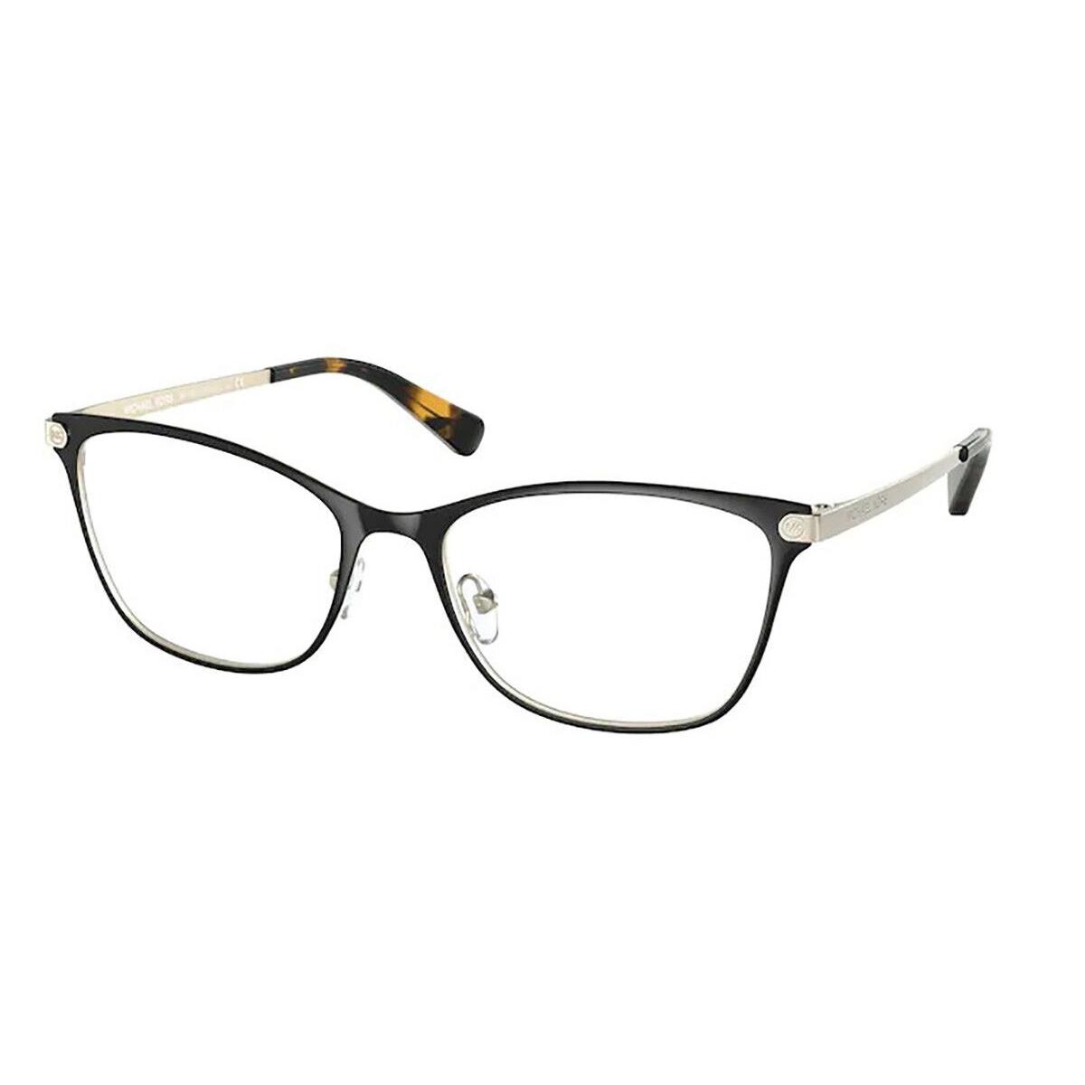 Michael Kors MK3050-1334-51 Black Gold Eyeglasses