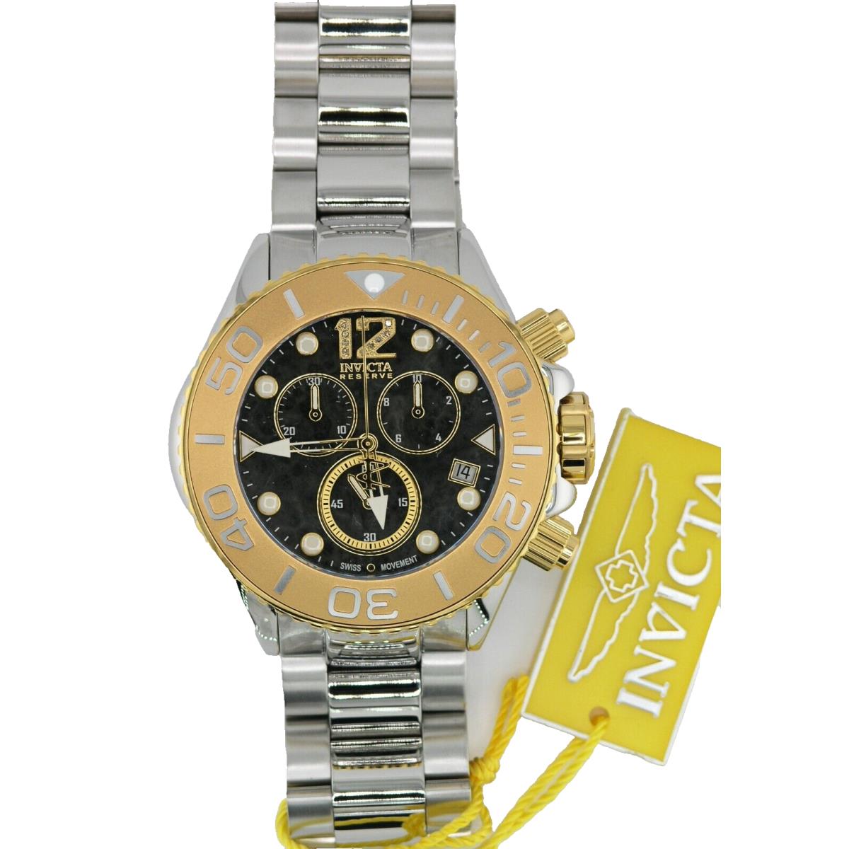 Invicta Reserve 45370 Grand Diver Swiss Chronograph Watch Sapphire 52MM