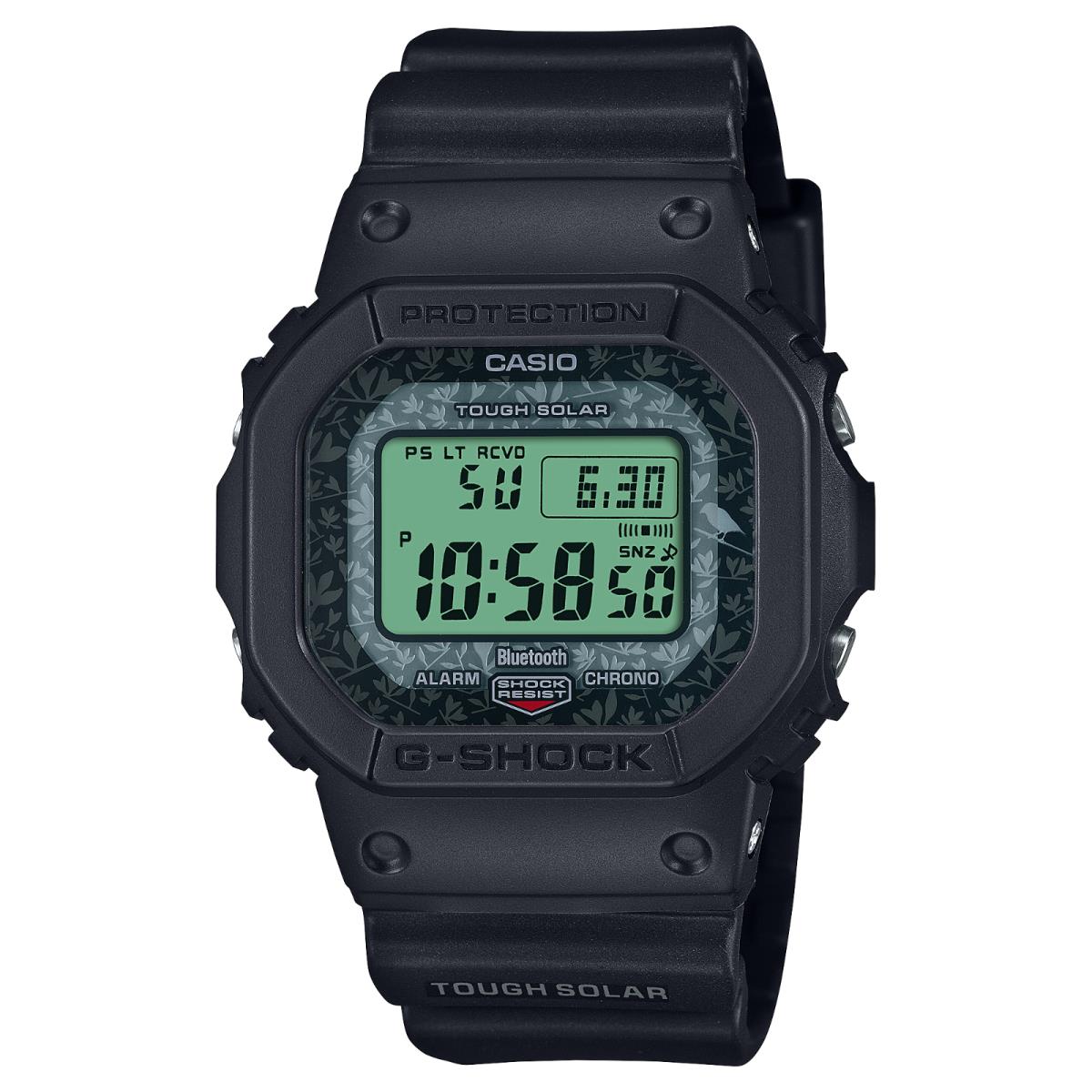 Casio G-shock Charles Darwin Foundation Black Green Digital Watch GWB5600CD-1A3