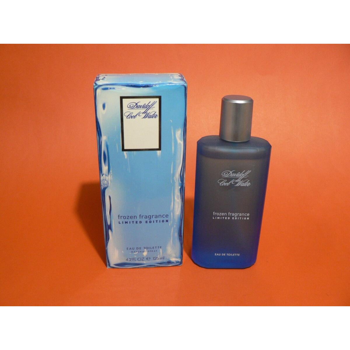 Vintage Davidoff Cool Water Frozen Fragrance Limited Edition 4.2oz 125ml Edt Spr