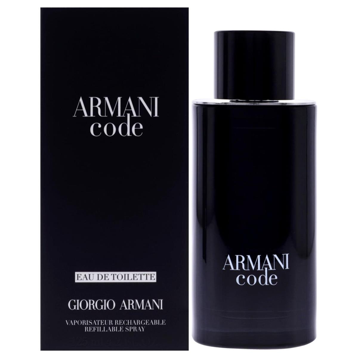 Armani Code by Giorgio Armani Eau De Toilette Spray Refillable