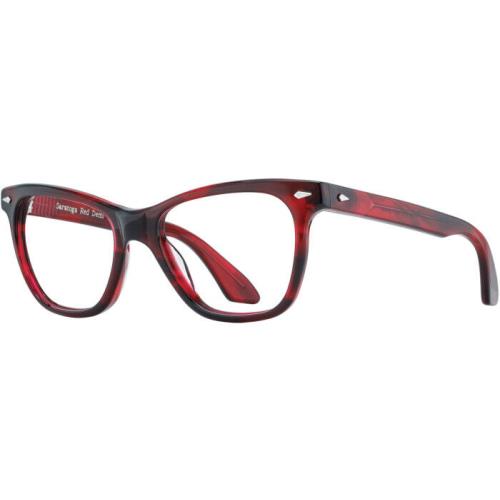 AO American Optical Saratoga Optical Frames 8 Color Choices #7 Red Demi 54/19/145