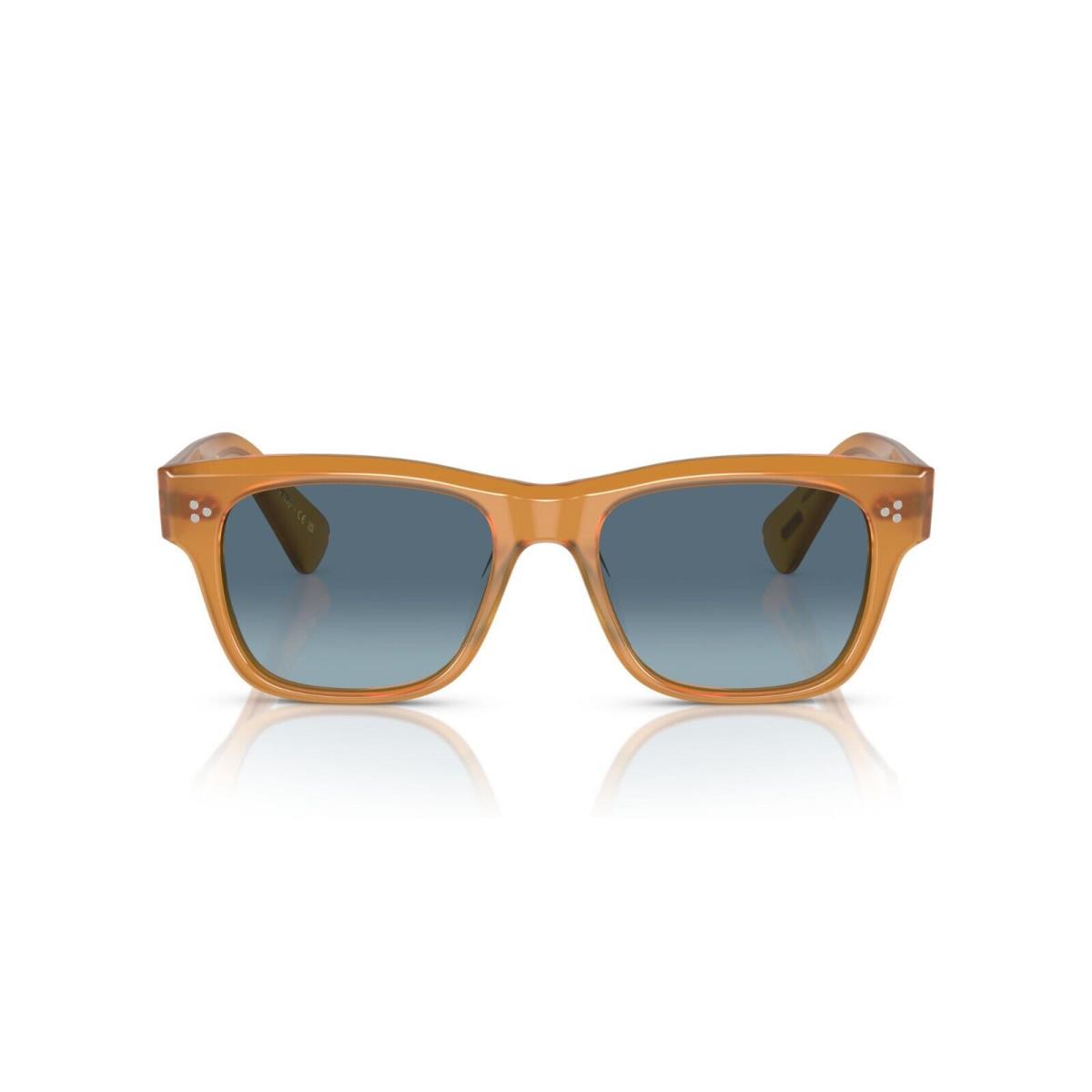 Oliver Peoples Birell Sun OV 5524SU Amber/blue Shaded 1578/Q8 Sunglasses