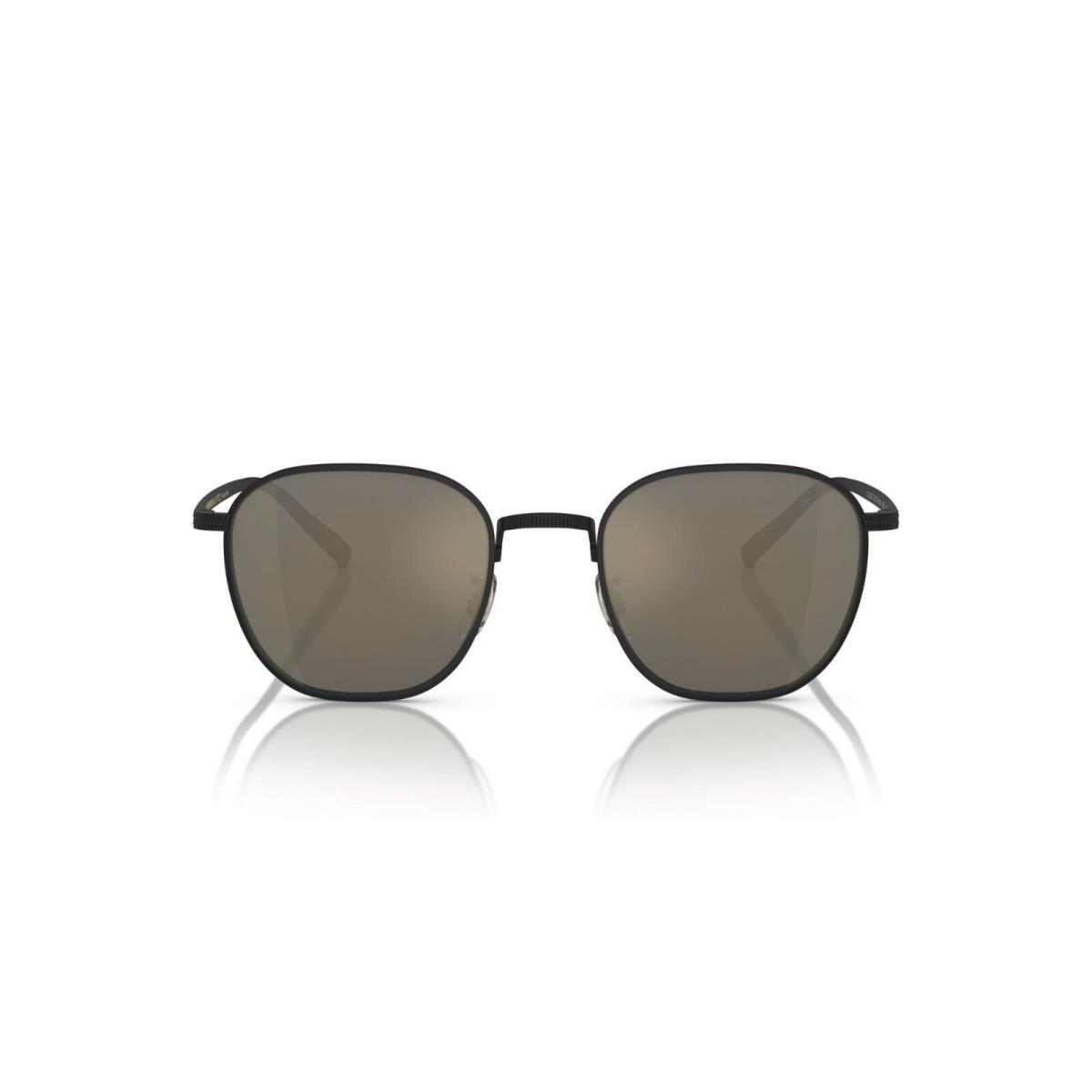 Oliver Peoples Rynn OV 1329ST Matte Black/grey Goldtone 5017/39 Sunglasses