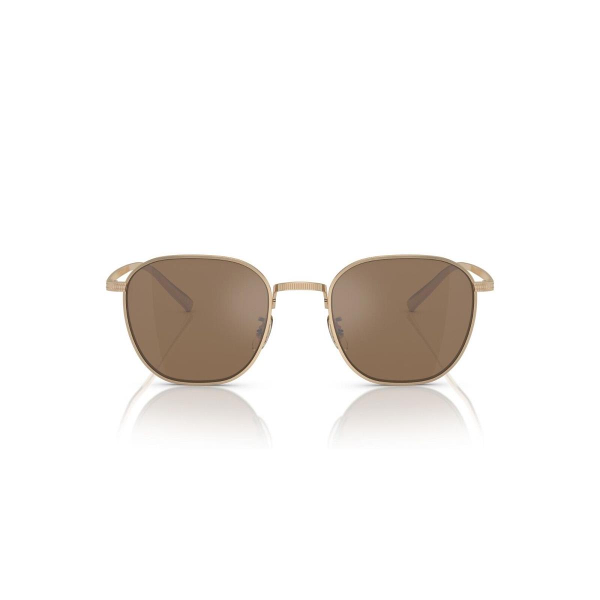 Oliver Peoples Rynn OV 1329ST Gold/cognac Mirrored 5035/G8 Sunglasses