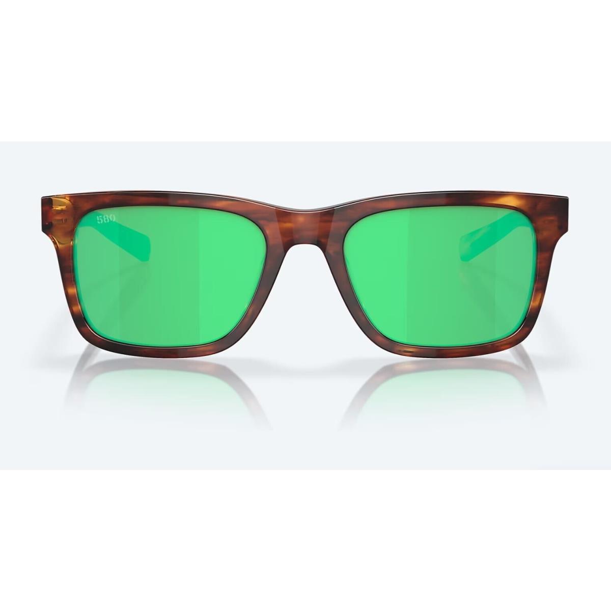 Costa Del Mar Tybee Tortoise / Green Mirror Polarized Glass 580G