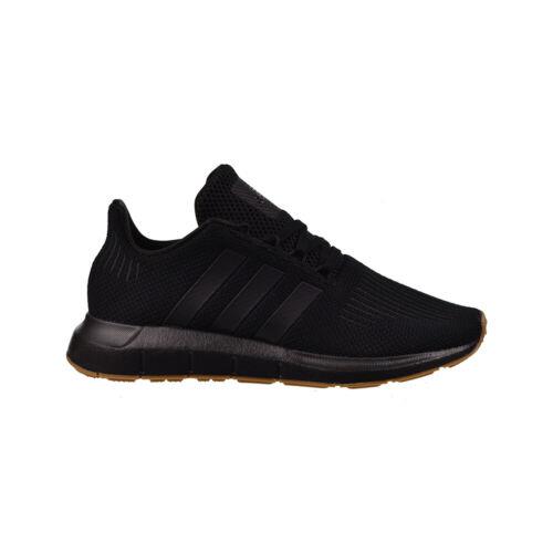 Adidas Swift Run 1.0 Big Kids` Shoes Black-gum IF2969 - Black-Gum