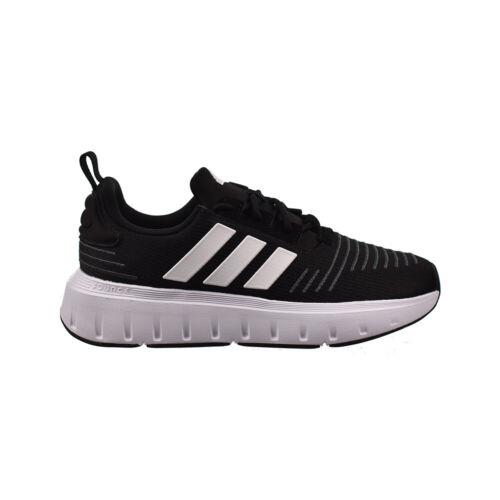 Adidas Swift Run 1.0 Big Kids` Shoes Core Black-cloud White IG7293
