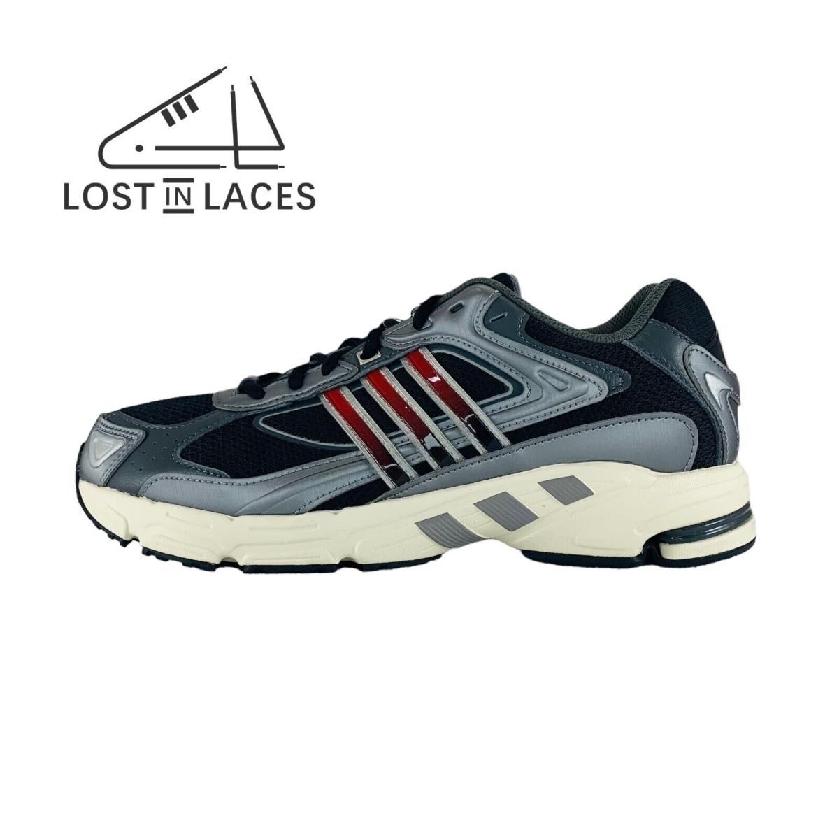 Adidas Response CL Grey Black Scarlet Sneakers Shoes IE0574 Men`s Sizes