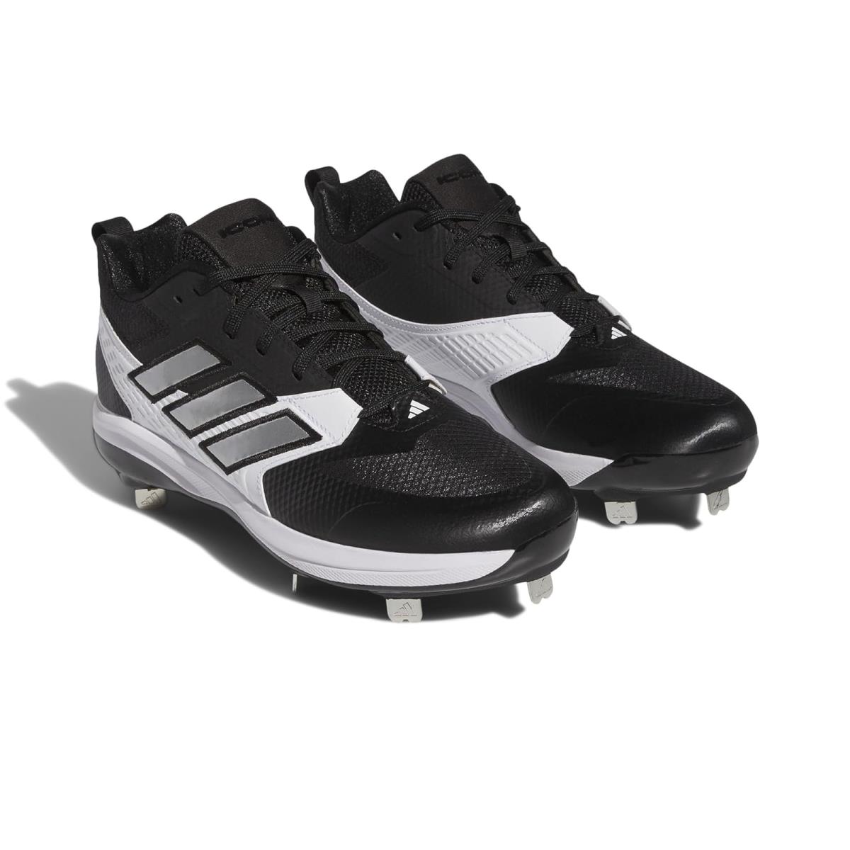Man`s Sneakers Athletic Shoes Adidas Icon 8 Core Black/Silver Metallic/Footwear White 1