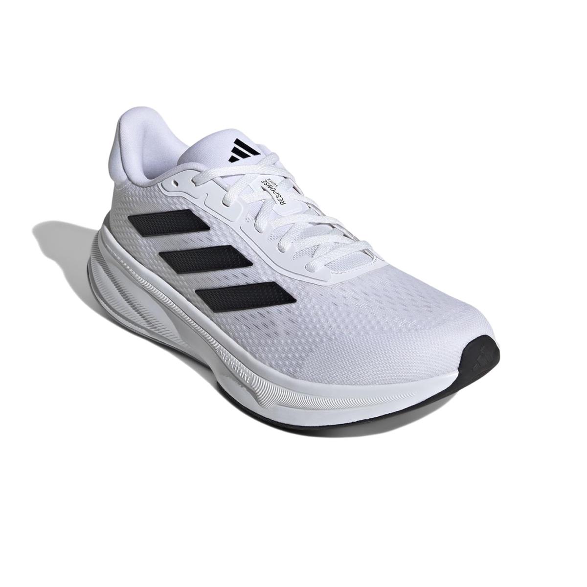 Man`s Sneakers Athletic Shoes Adidas Running Response Super White/Black/Halo Silver