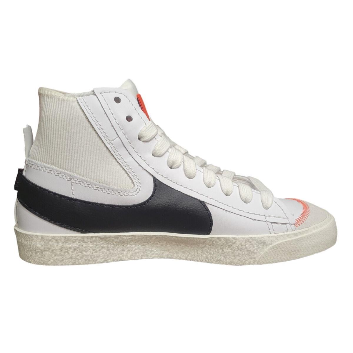 Nike Mens Blazer Mid `77 Jumbo Atlhetic Shoes DD3111 100 - WHITE/BLACK-WHITE-SAIL