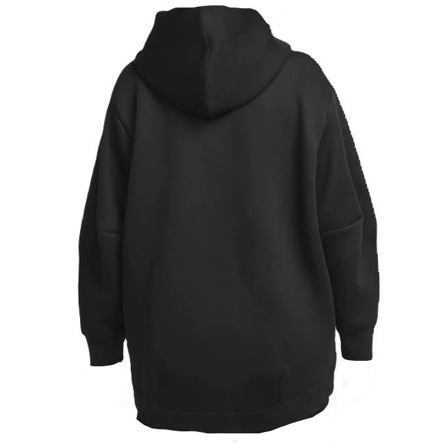 Nike Women`s Tech Fleece Oversized Full-zip Cape Hoodie Black FB8243-010 h