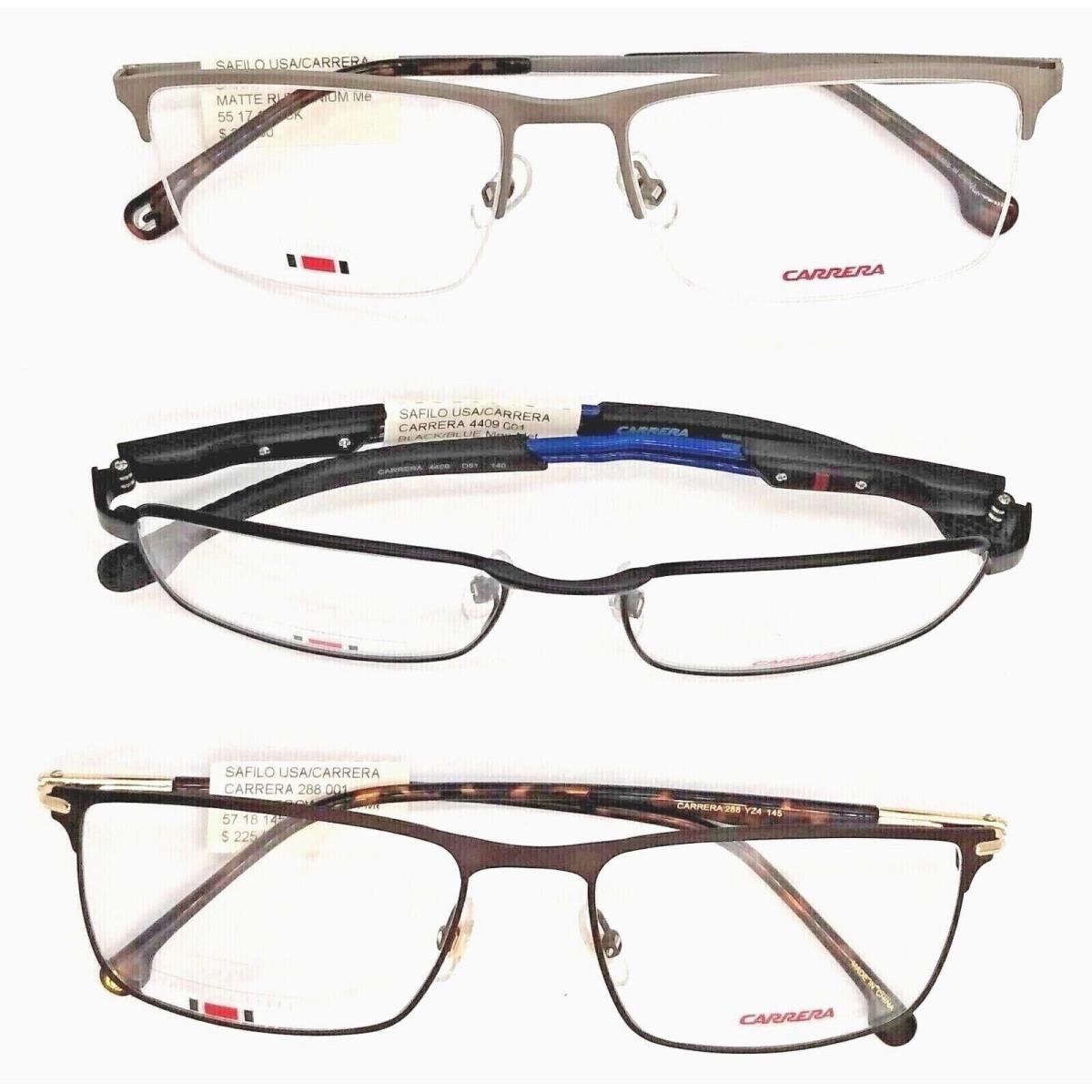 Mens Glasses /color/model Safilo Eyeglass Frame Carrera 54-17-140/Black Blue/4409