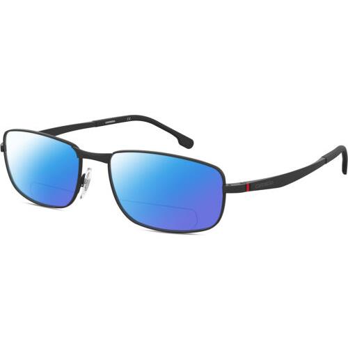 Carrera CA-8854 Mens Polarized Bifocal Reading Sunglasses Black 59 mm 41 Options Blue Mirror