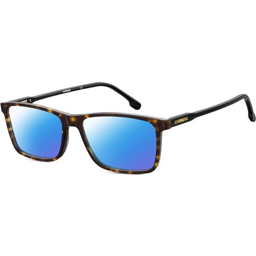 Carrera CA-225 Unisex Polarized Sunglasses Havana Tortoise Black 56 mm 4 Options Blue Mirror Polar