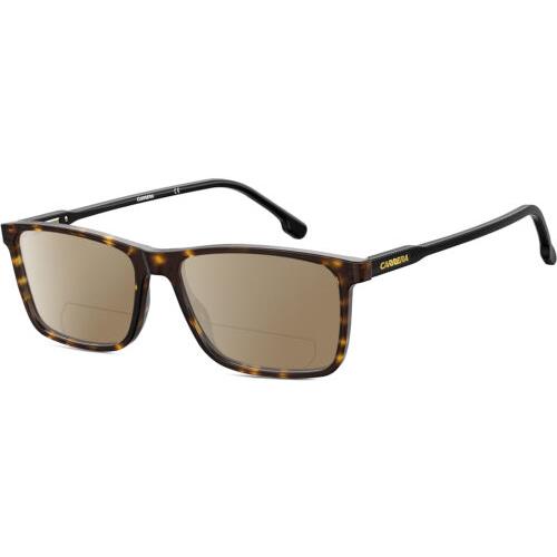Carrera 225 Unisex Polarized Bifocal Sunglasses Havana Tortoise Brown Black 56mm Brown