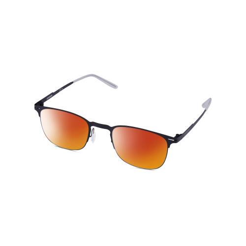 Carrera 6660 Unisex Panto Polarized Sunglasses Black Frost Crystal 50mm 4 Option Red Mirror Polar