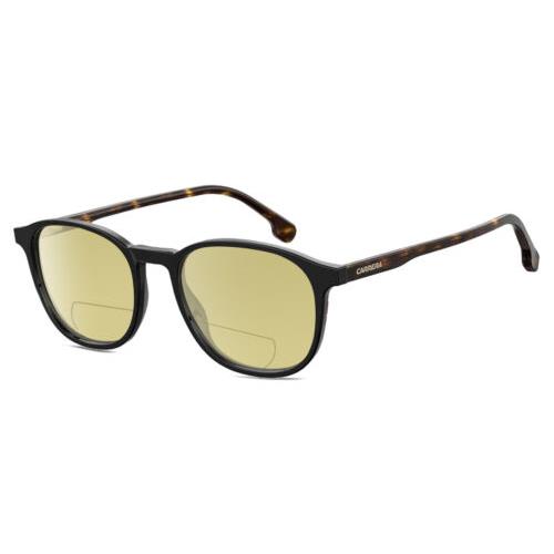Carrera 215 Unisex Polarized Bifocal Sunglasses in Black Tortoise 51mm 41 Option Yellow