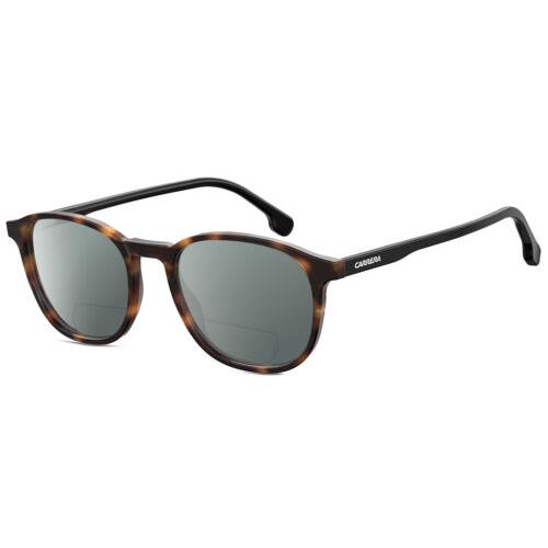 Carrera 215 Unisex Polarized Bifocal Sunglasses in Tortoise Black 51mm 41 Option Grey