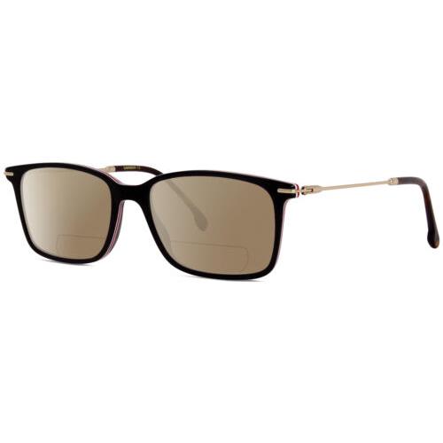 Carrera 205 Unisex Polarized Bifocal Sunglasses in Black Gunmetal 52mm 41 Option Brown