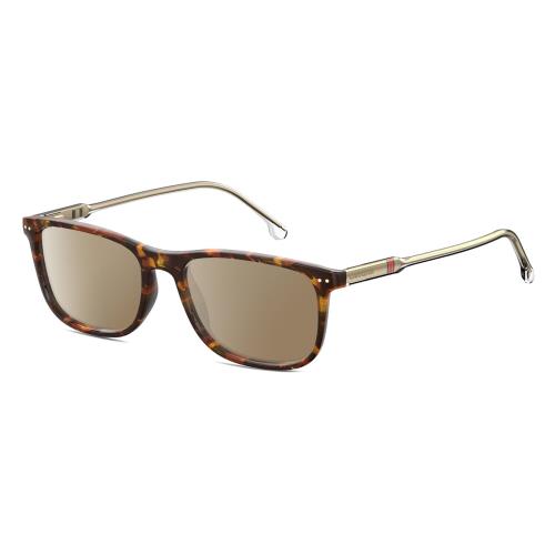Carrera 202 Unisex Polarized Sunglasses in Tortoise Havana Crystal 55mm 4 Option Amber Brown Polar