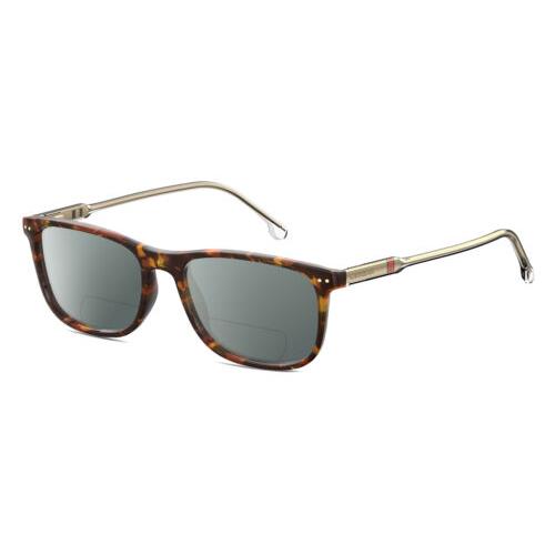 Carrera 202 Unisex Polarized Bifocal Sunglasses Brown Tortoise Havana Clear 55mm Grey