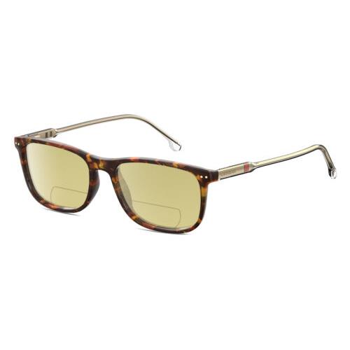Carrera 202 Unisex Polarized Bifocal Sunglasses Brown Tortoise Havana Clear 55mm Yellow