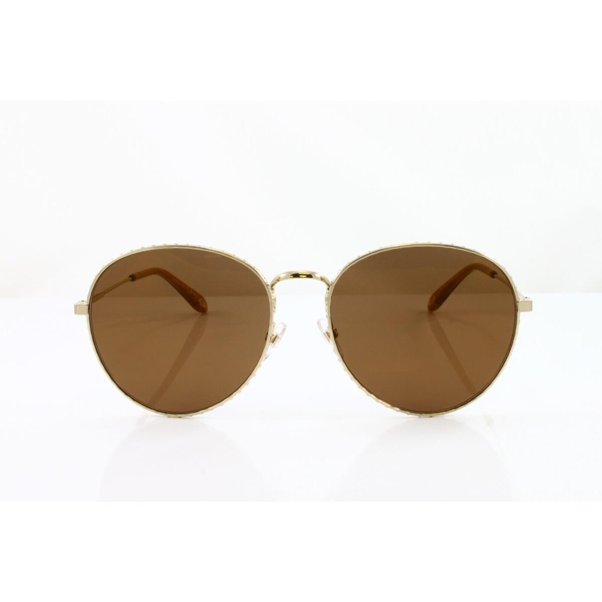 Givenchy Women`s Sunglasses Round GV7089S 06J Gold Havana 60mm Mirror Lens