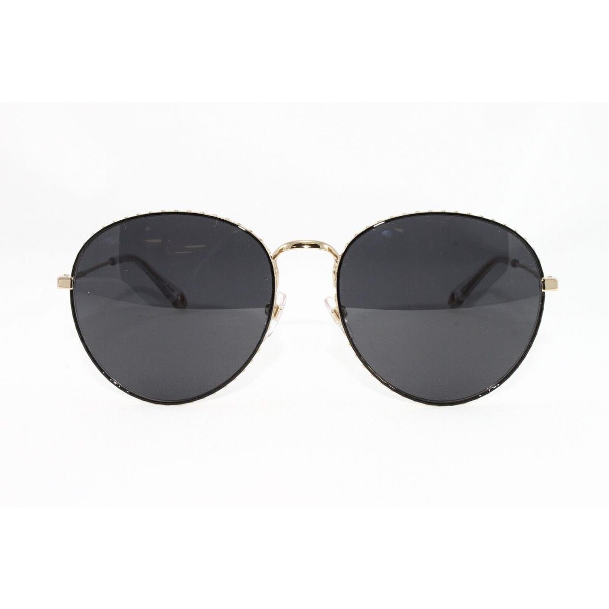 Givenchy Women`s Sunglasses Round GV7089S J5G Gold 60mm Gray Lens