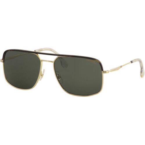 Carrera Men`s Sunglasses Full Rim Gold Havana Metal Square Carrera 152/S 0PEF/QT