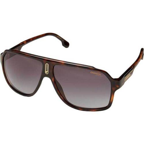 Carrera Men`s Sunglasses Full Rim Havana Plastic Square Shape Frame 1030/S 0086