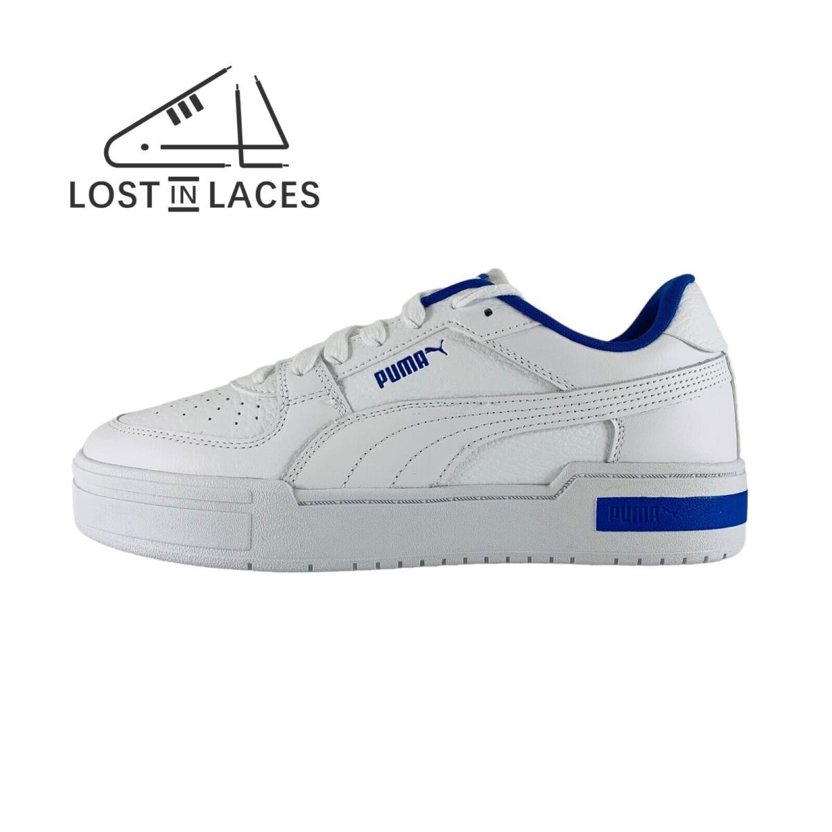 Puma CA Pro White Blue Sneakers Men`s Shoes 386083-06