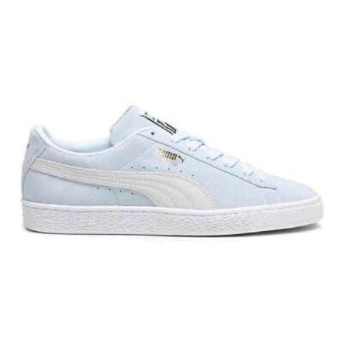 Puma Suede Classic Xxi Lace Up Mens Blue Sneakers Casual Shoes 37491585