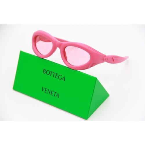 BV1162S 001 Bottega Veneta Pink Unisex Sunglasses