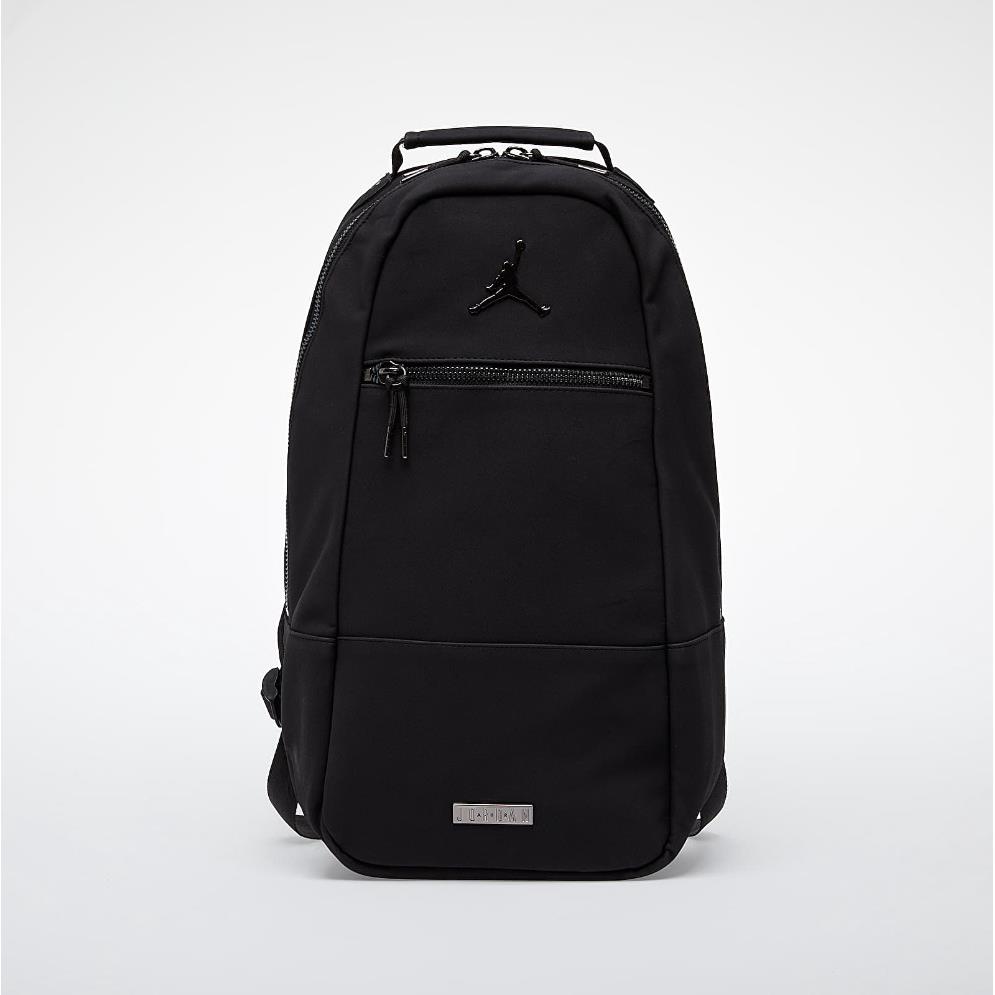 Jordan Collaborator Suede Backpack Nike School Travel Bag 13 Laptop Black