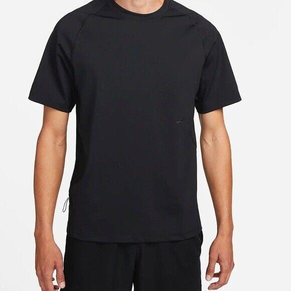 Nike Dri-fit Adv A.p.s. Men`s Short Sleeve Top 4X Tall Black Shirt