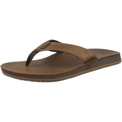 Reef Men`s Drift Classic Premium Leather Flip Flops