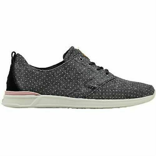 Reef Women`s Rover Low Prints Casual Sneakers Black Dots